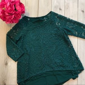 3/4 sleeve NY&C top